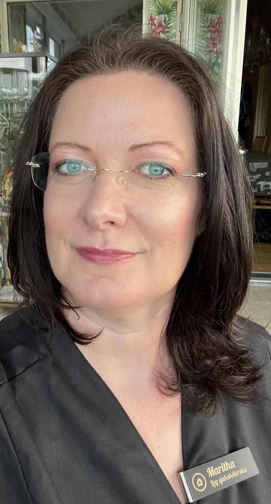 Maritha, legitimerad sjuksköterska och grundare av LightPulse Kungälv